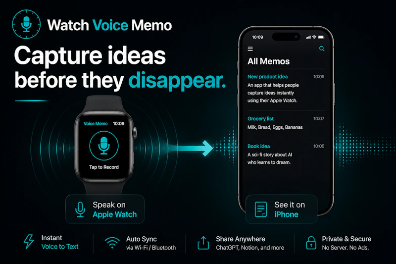 Watch Voice Memo screenshot 2