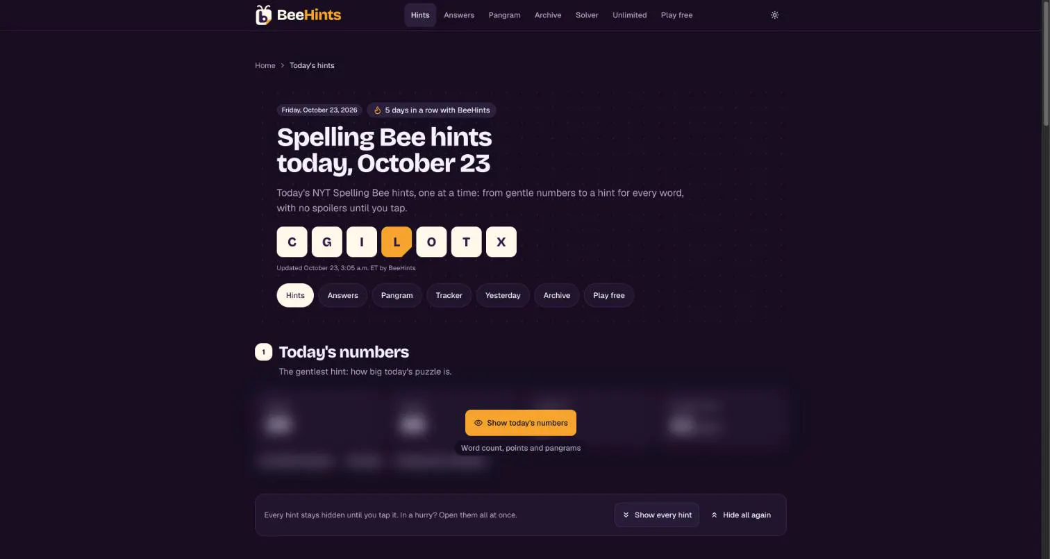 BeeHints gallery image