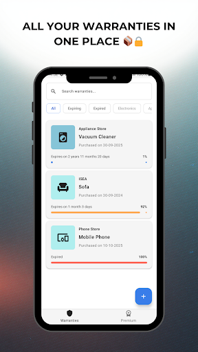 WarrantyVault - Keep receipts track warranties and don’t miss an expiry date media 1