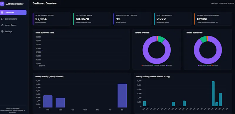 TOKEN TRACKER screenshot 1