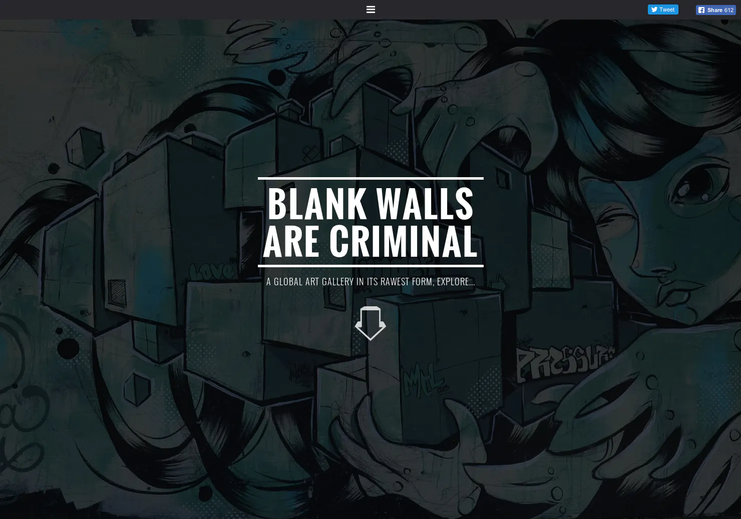 Blank Walls Are Criminal