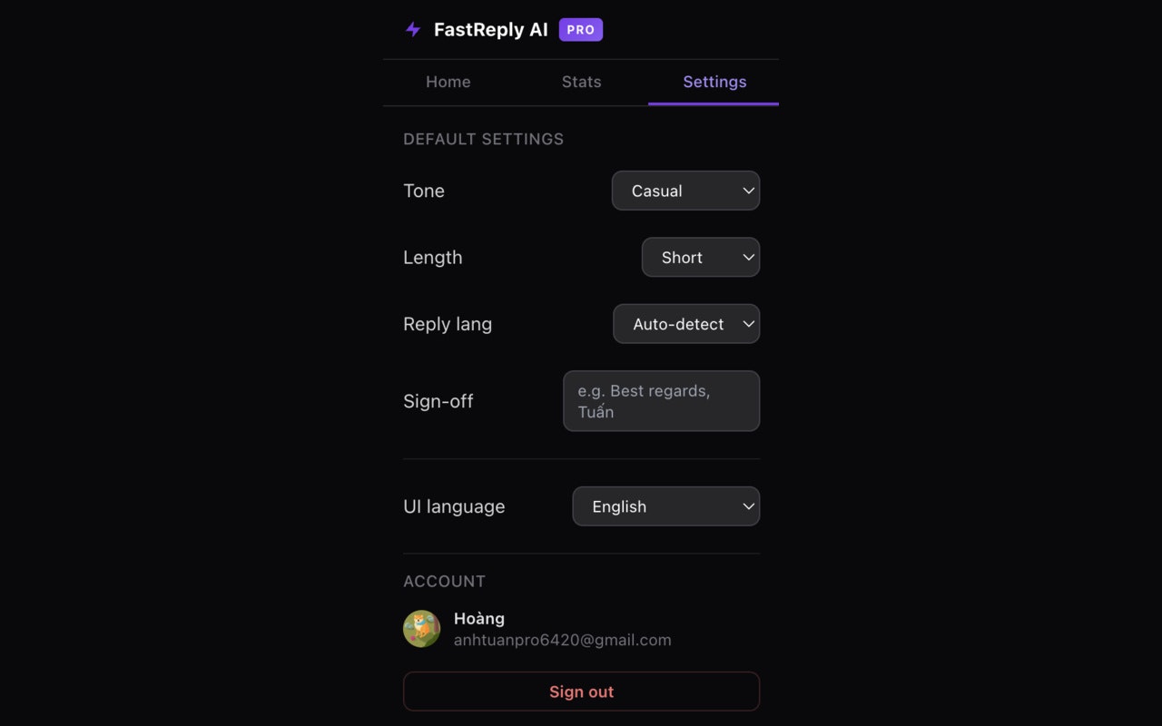 FastReply AI for Gmail gallery image