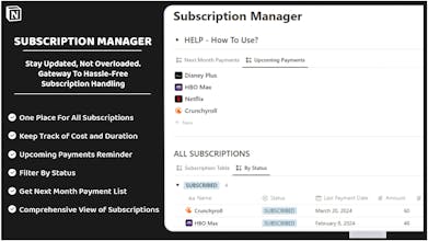 Subscription Manager gallery image
