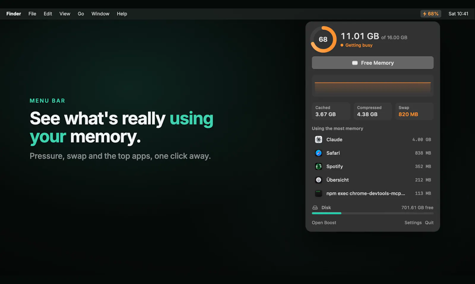 Boost screenshot 2