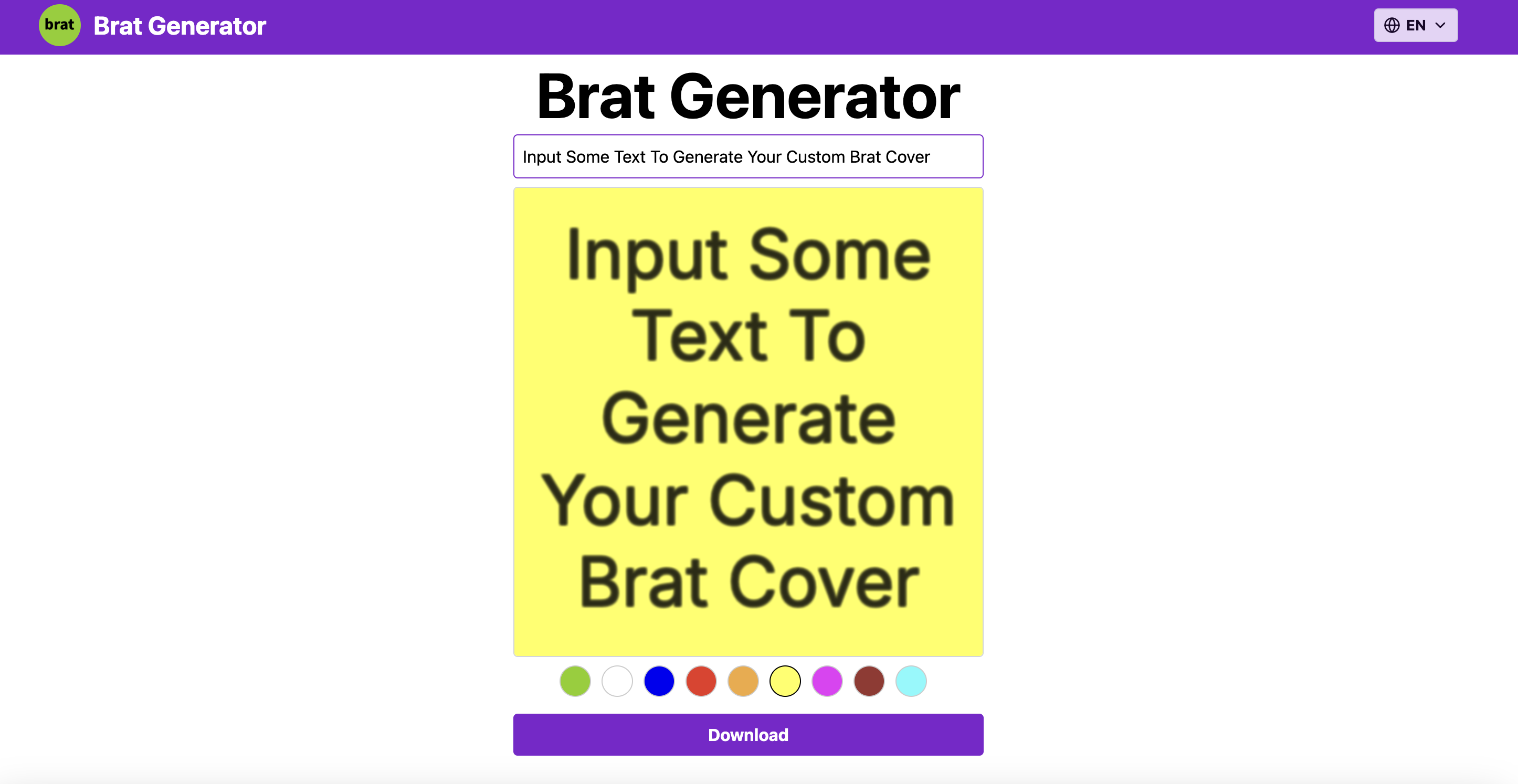 Brat Generator gallery image