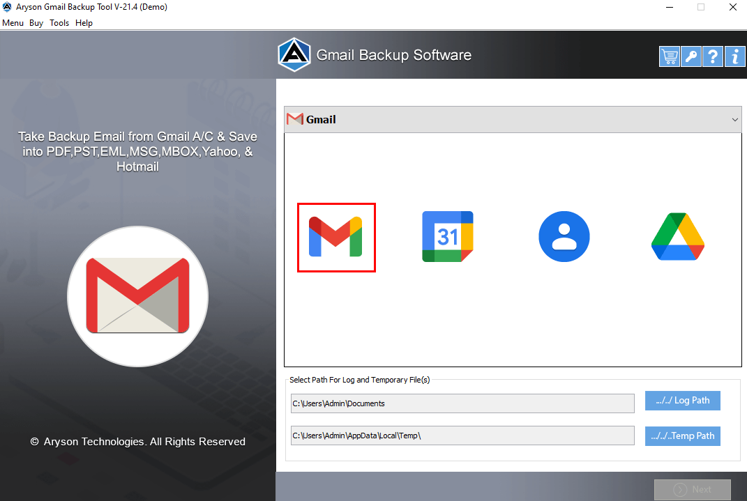 Gmail Backup Tool gallery image