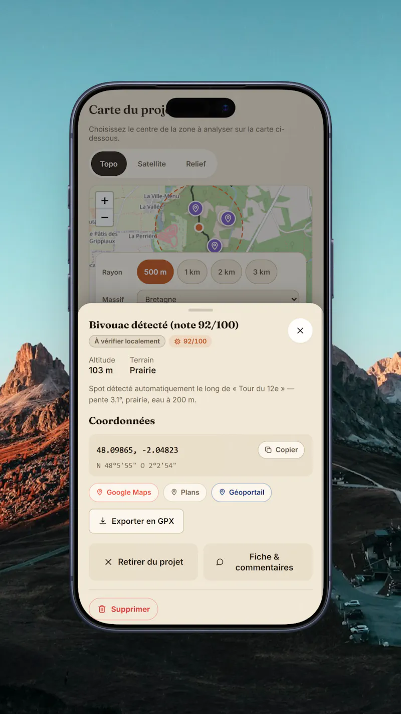 Bivtrack screenshot 3