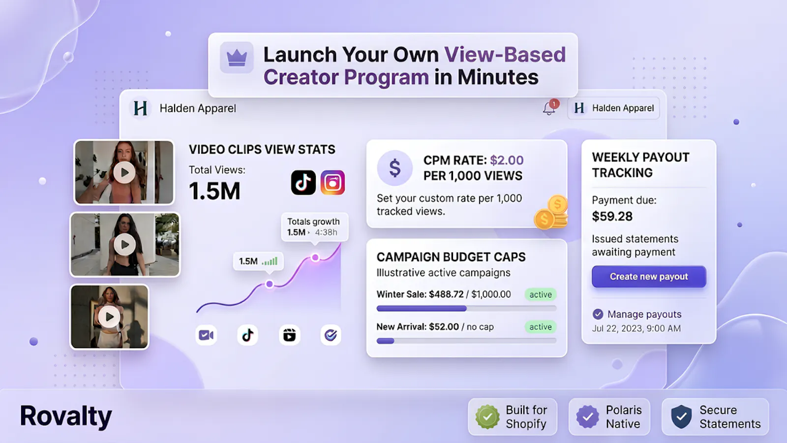 Rovalty screenshot 1