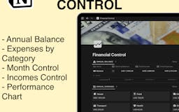 Notion Template - Financial Control media 1