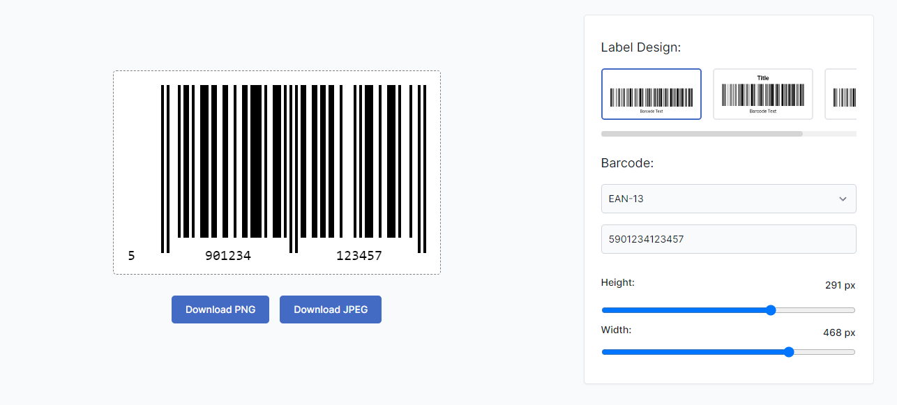 Barcode -generator online media 1