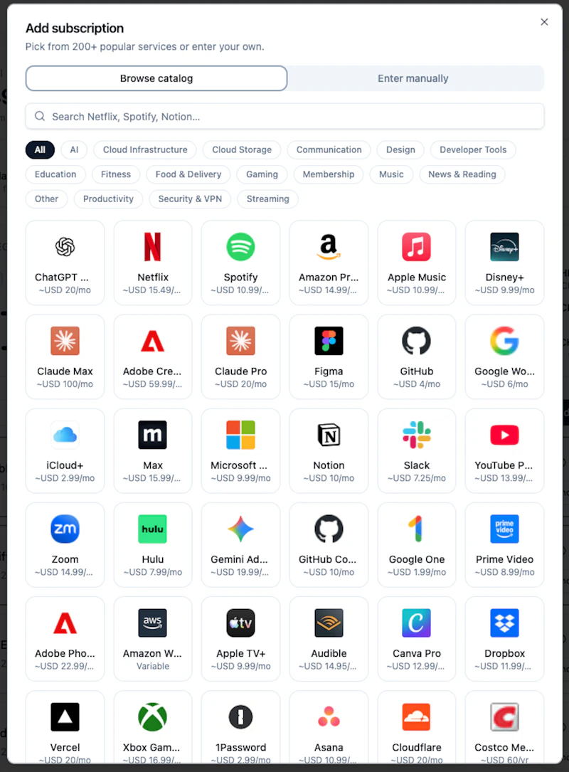 SubscriptionKeeper  screenshot 8