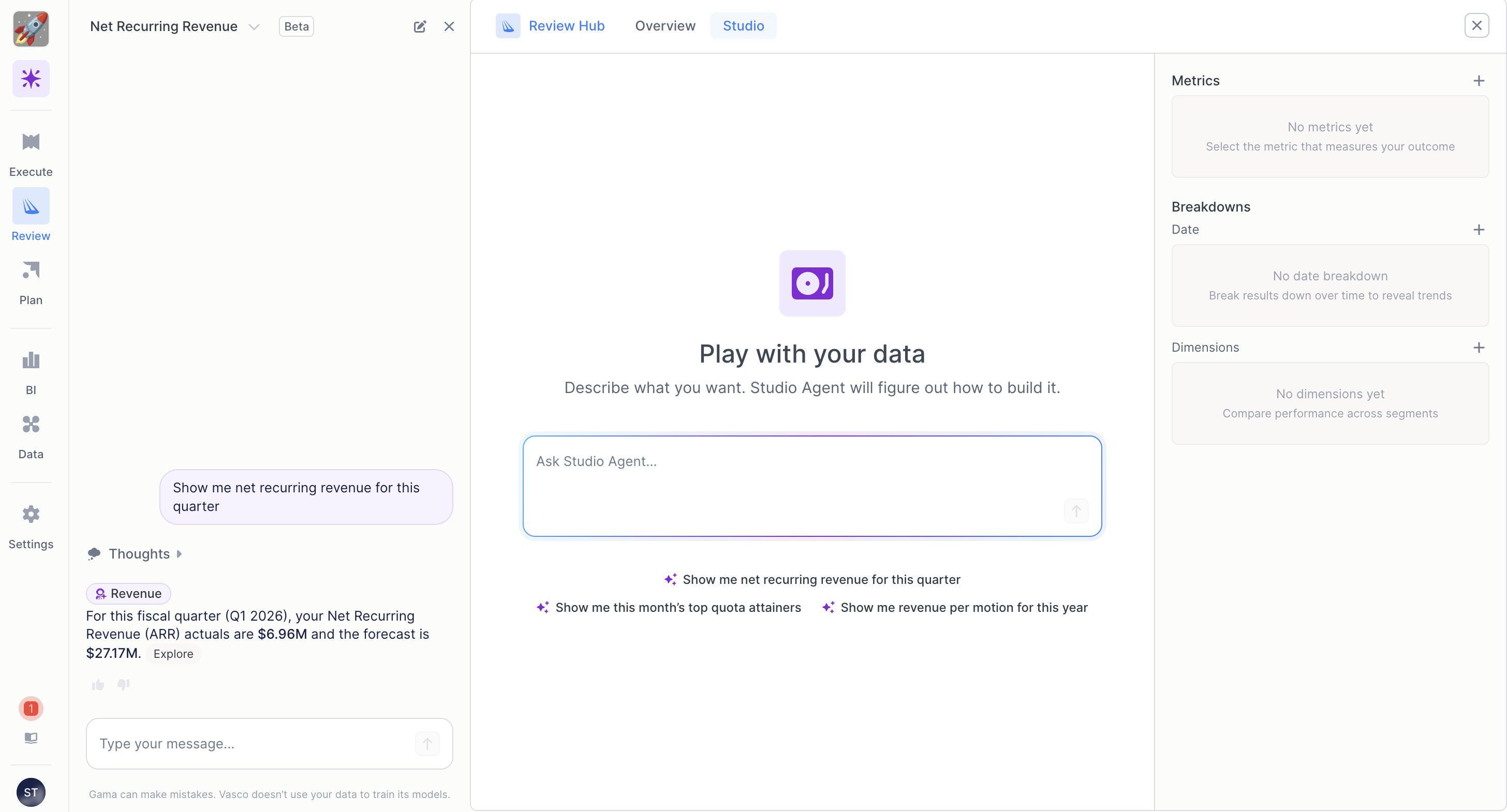 Vasco - Screenshot 2 showing product features and functionality