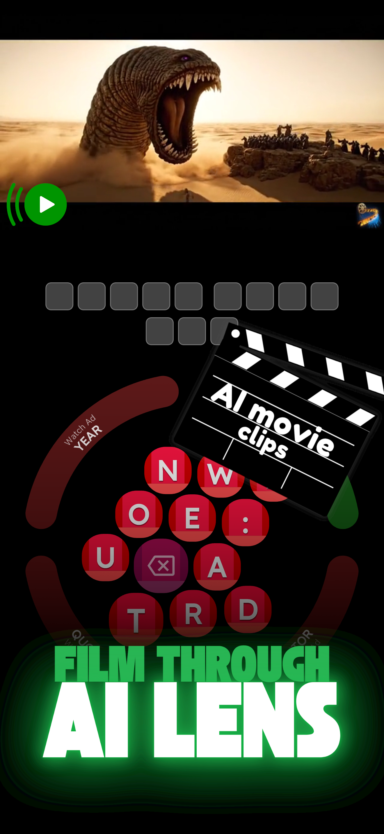 Média AI Movie Quiz - Deviner les films basés sur les clips AI 4