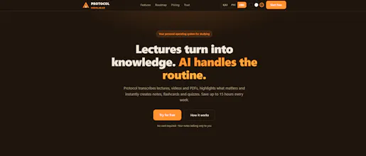 Protocol — a personal learning OS. gallery image