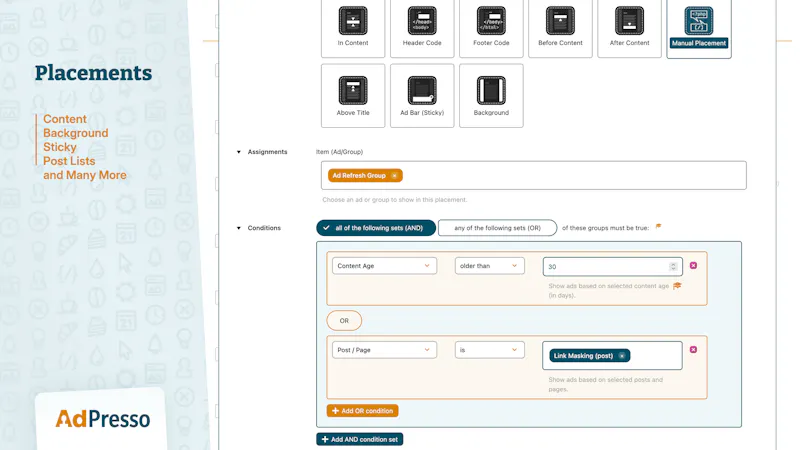 AdPresso screenshot 2