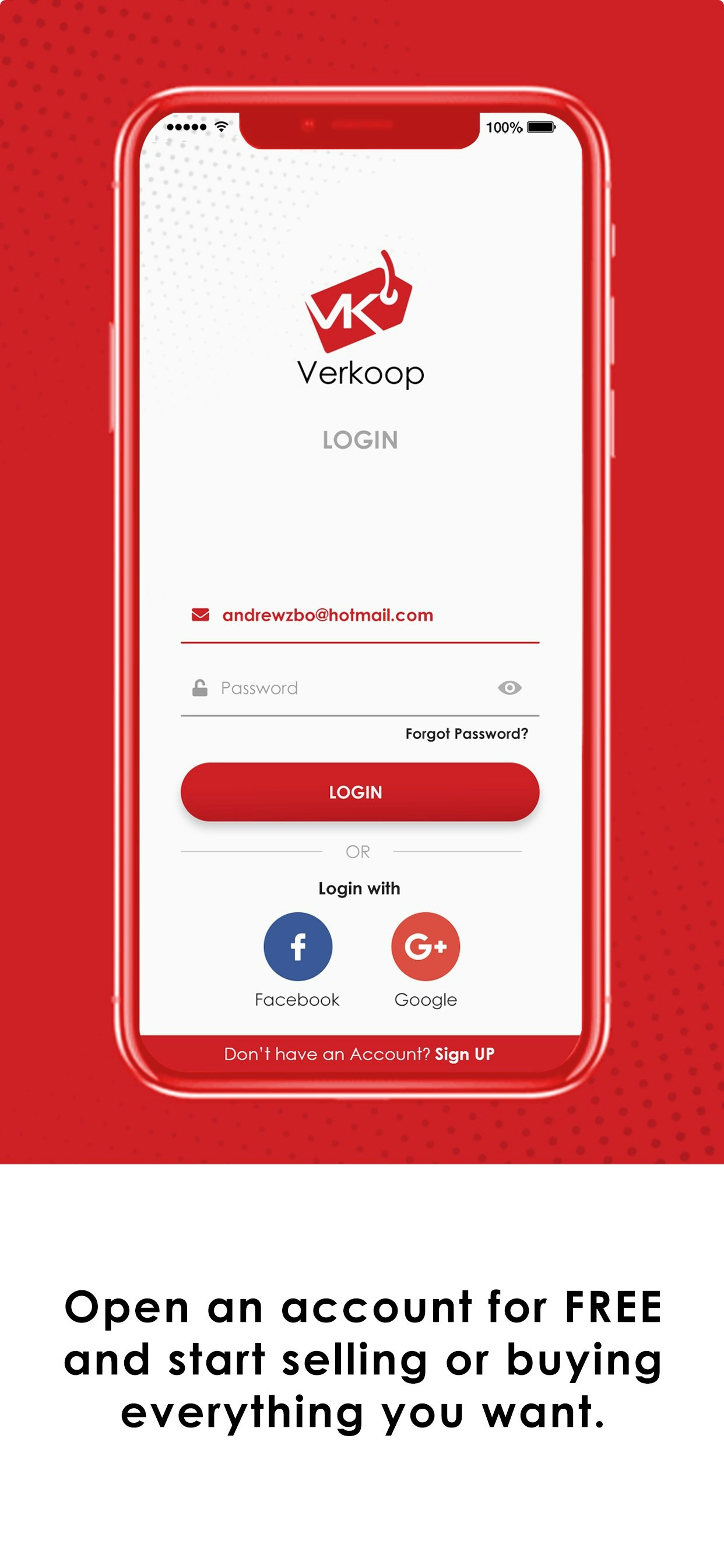 Verkoop App  gallery image