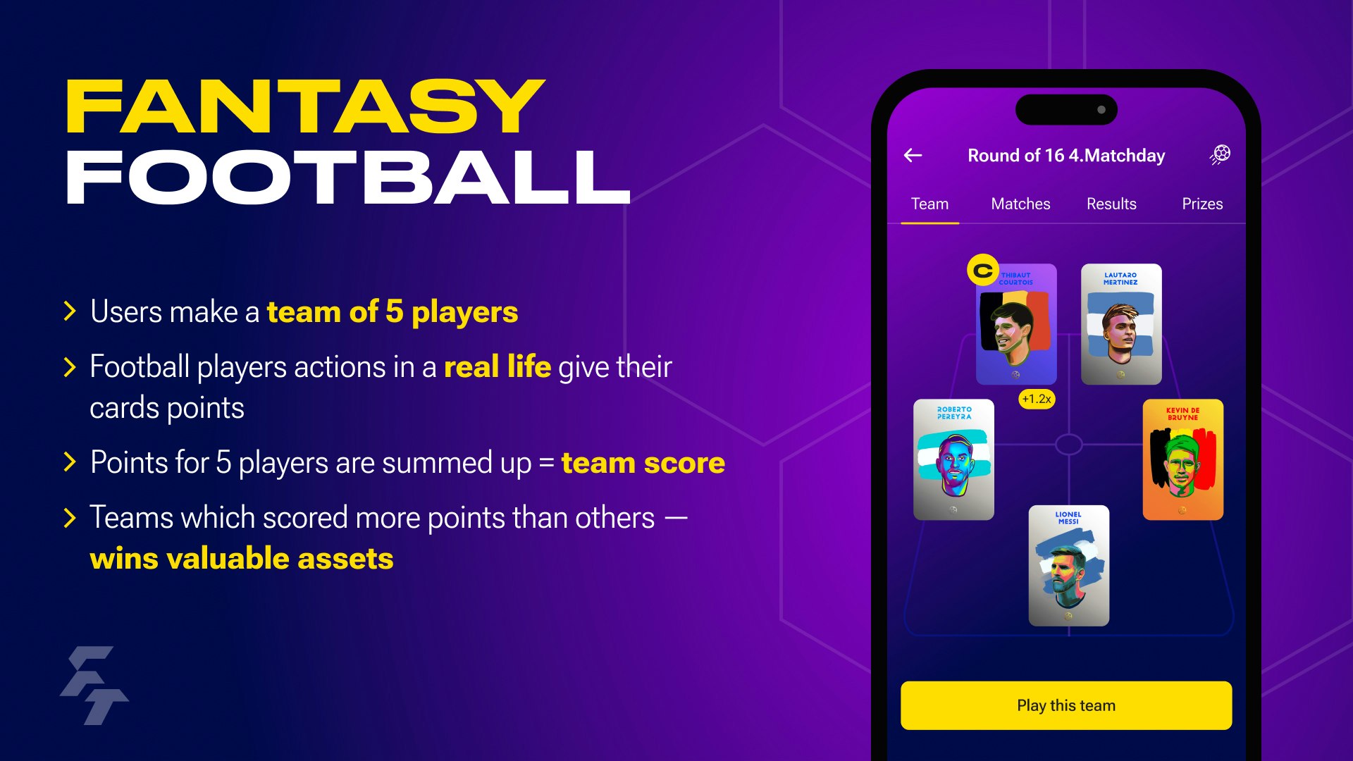 وسائط Fanton Fantasy Football - لعبة كرة القدم الخيالية في Telegram 3