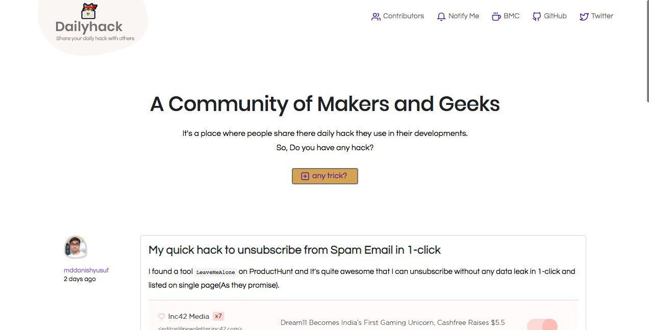 DailyHack Image