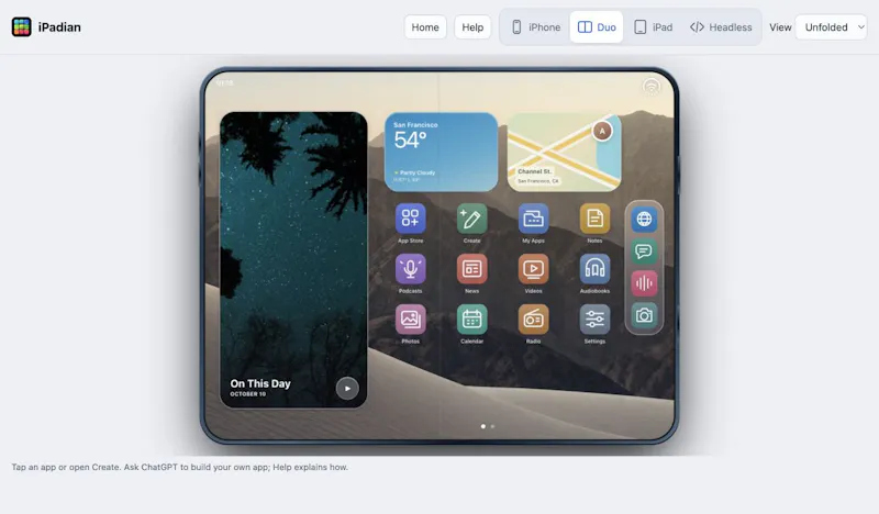 iPadian MCP screenshot 1