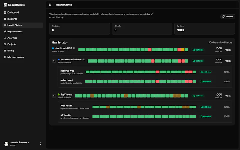 DebugBundle screenshot 4