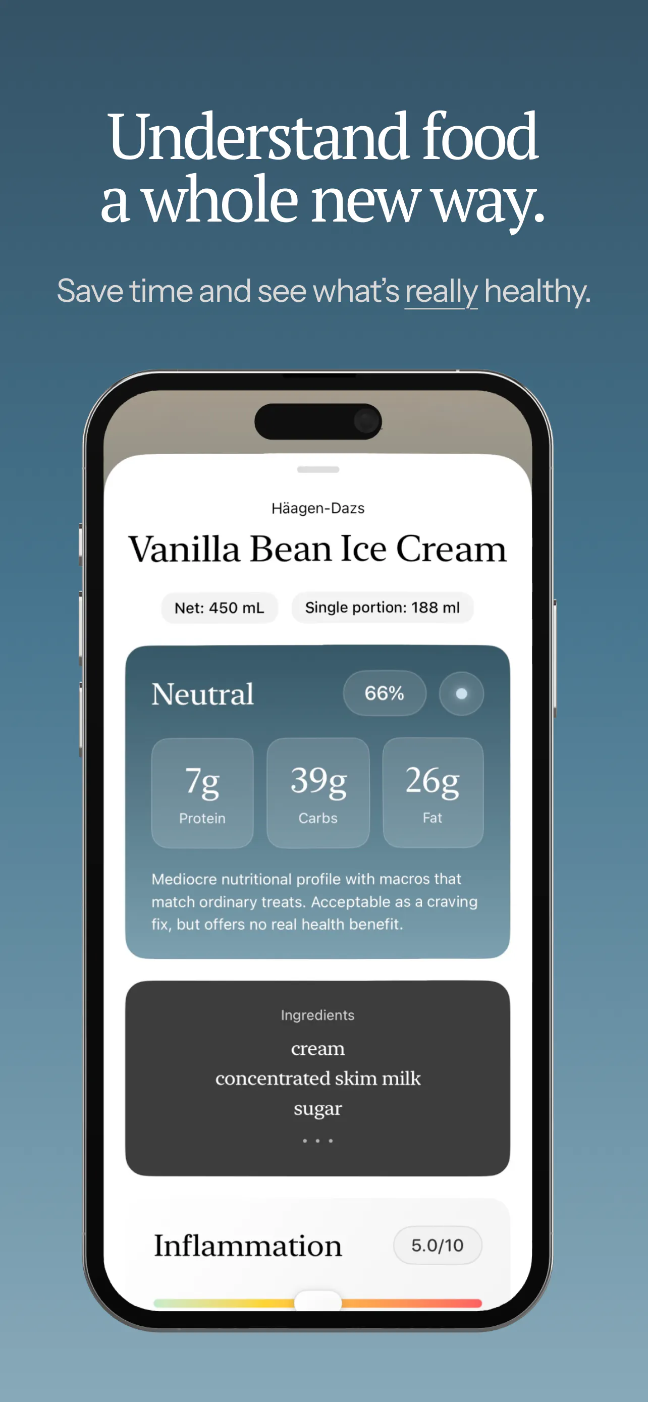 Clean Grocer App 제품 배너