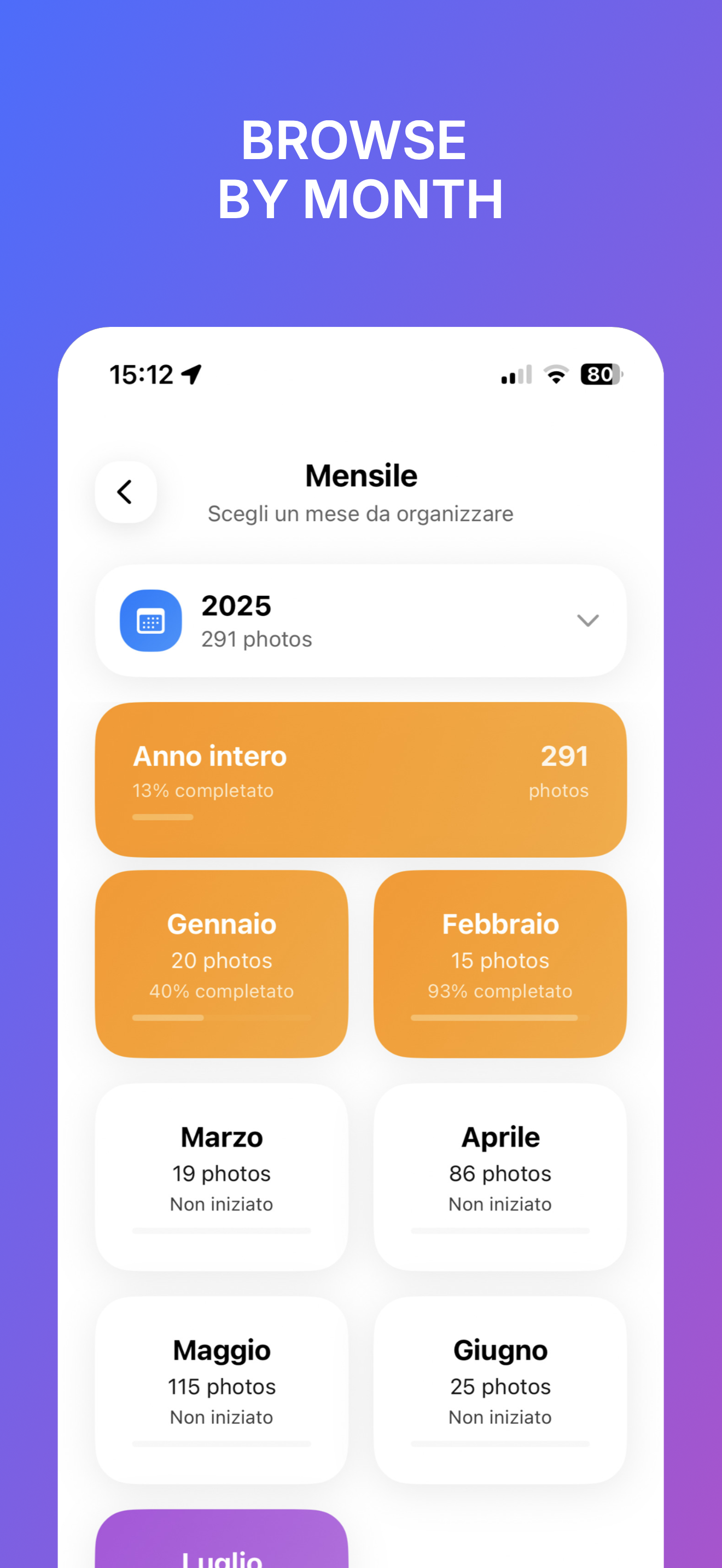 Via - swipe per declutter la tua galleria - Pulisci il rotolo della fotocamera con solo un colpo media 2