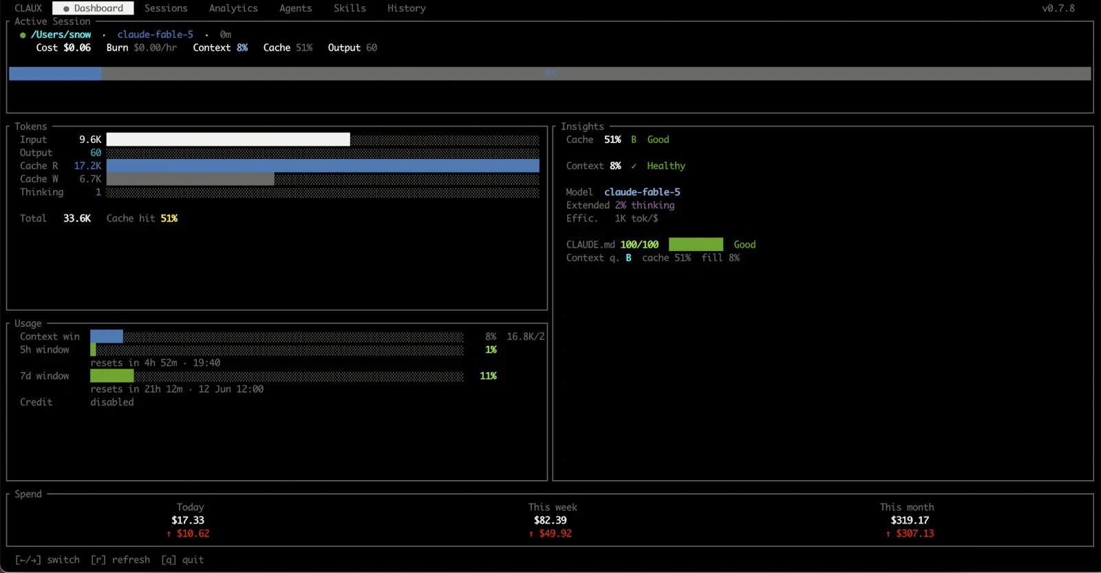 Claux screenshot 3