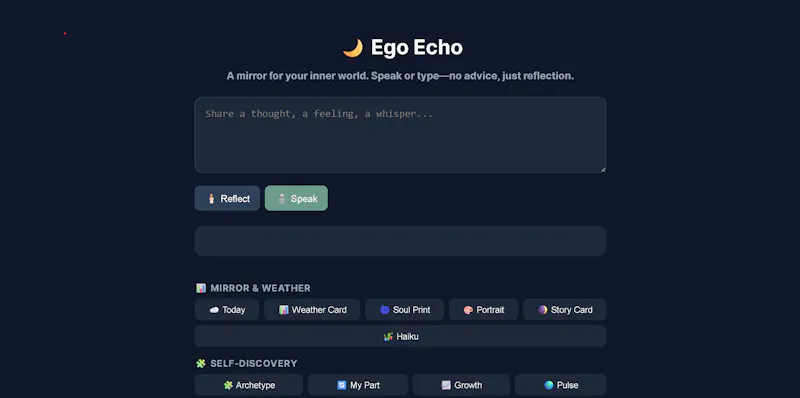 Ego Echo screenshot 1