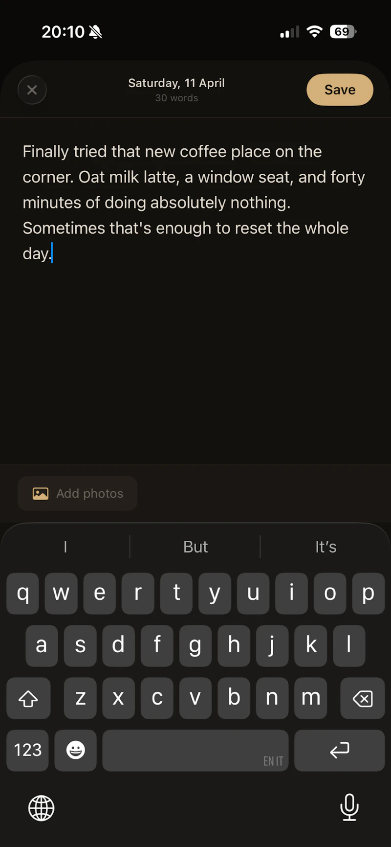 Unfold screenshot 6
