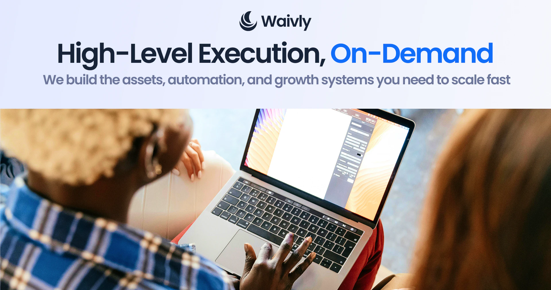 Waivly Studio - On-Demand Growth Engine screenshot 1