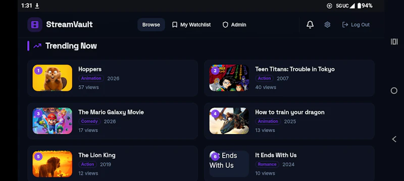 Cinematica screenshot 3