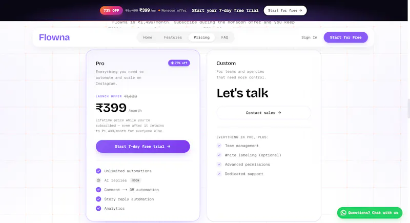 Flowna screenshot 5