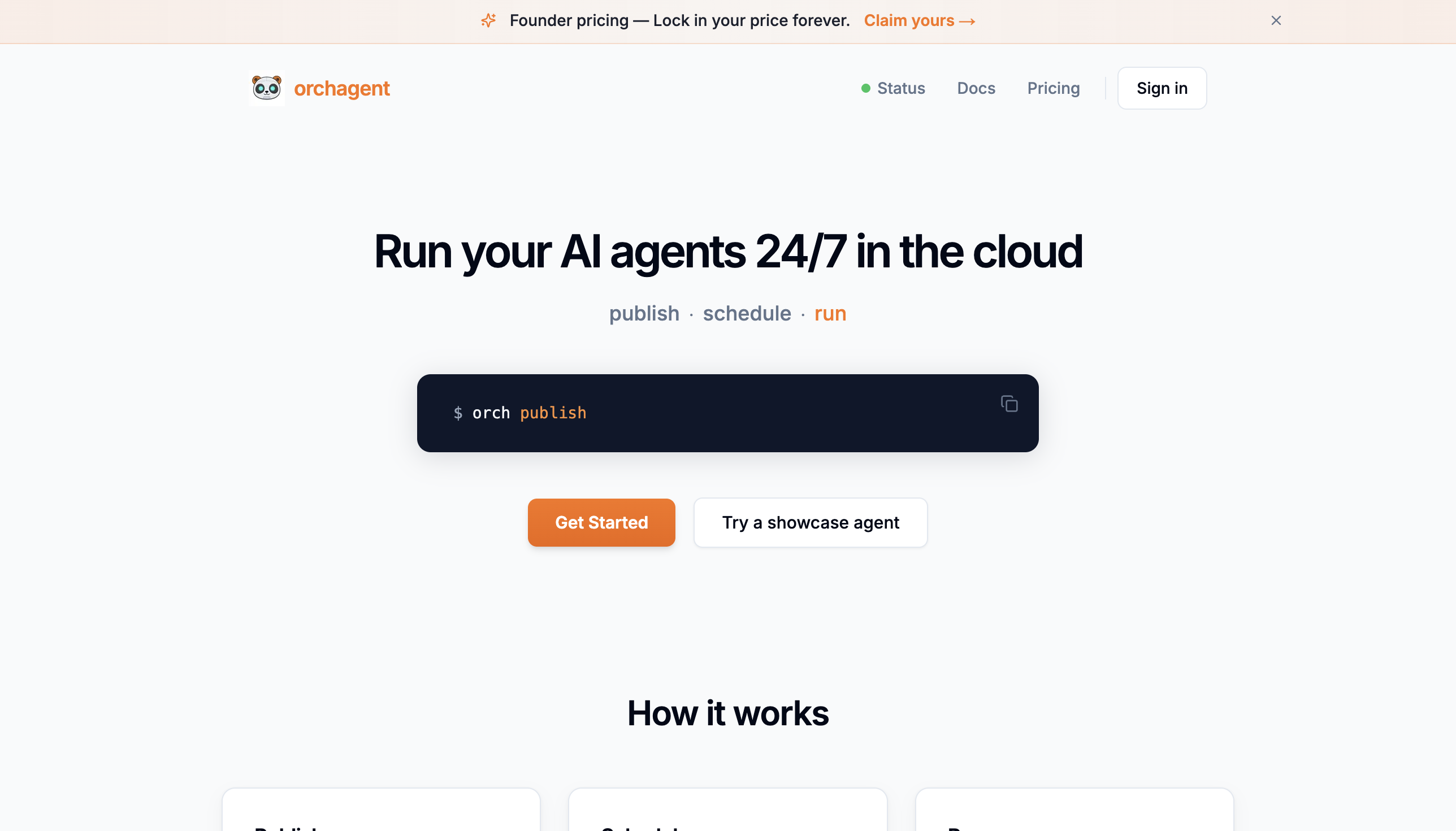 orchagent - Main product screenshot demonstrating key features and user interface