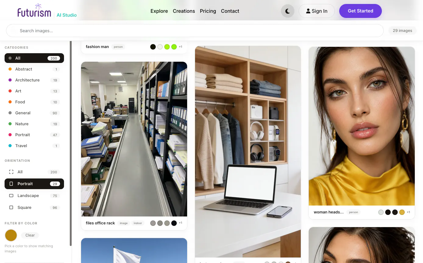 Futurism AI Studio gallery image