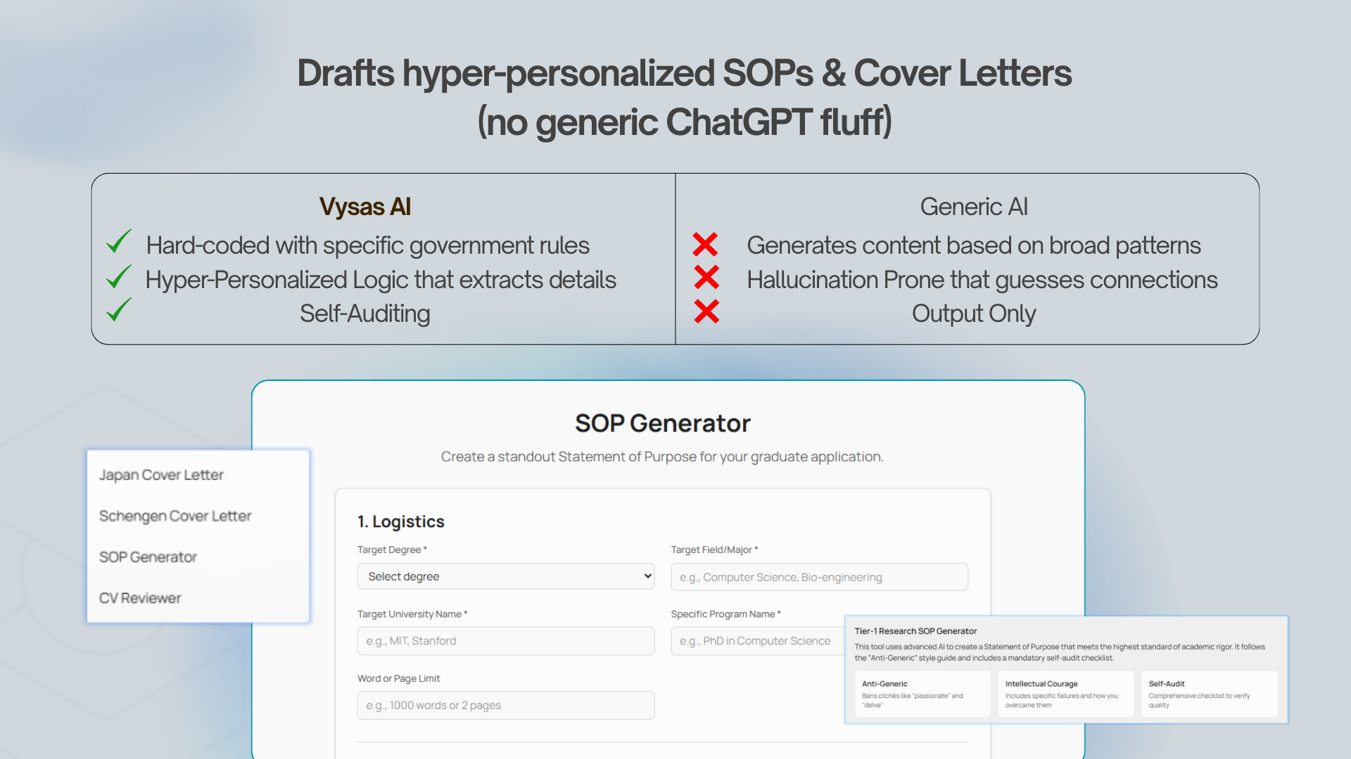 Vysas AI gallery image