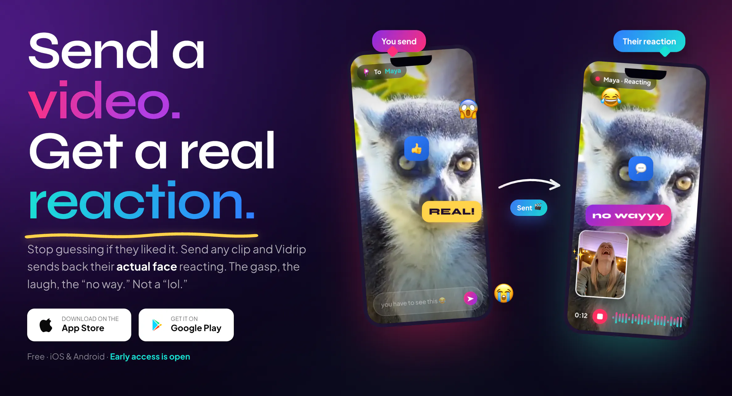 Vidrip screenshot 1