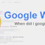 Google When?