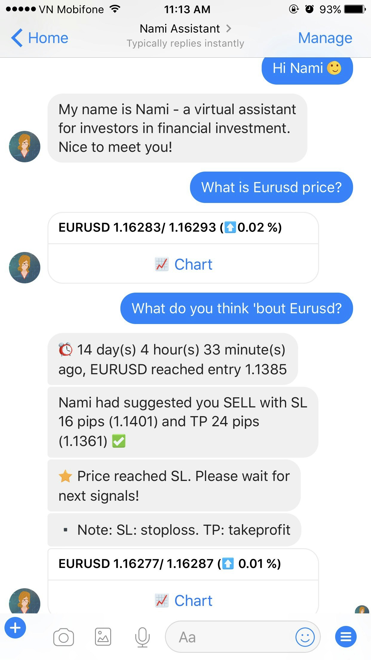 NAMI - Virtual assistant for professional traders gallery image