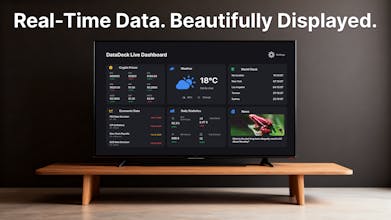 DataDeck Live Dashboard gallery image
