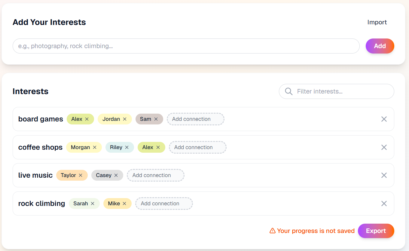stringtypes - Main screenshot showing features and interface