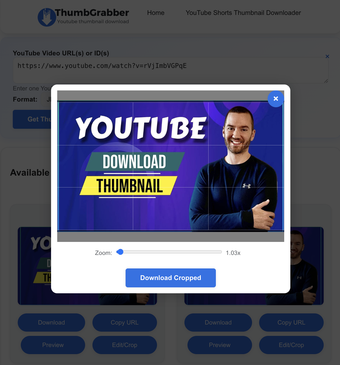 Daumengrabber - Laden Sie ein YouTube Thumbnail - einfaches und kostenloses Tool herunter. Medien 2