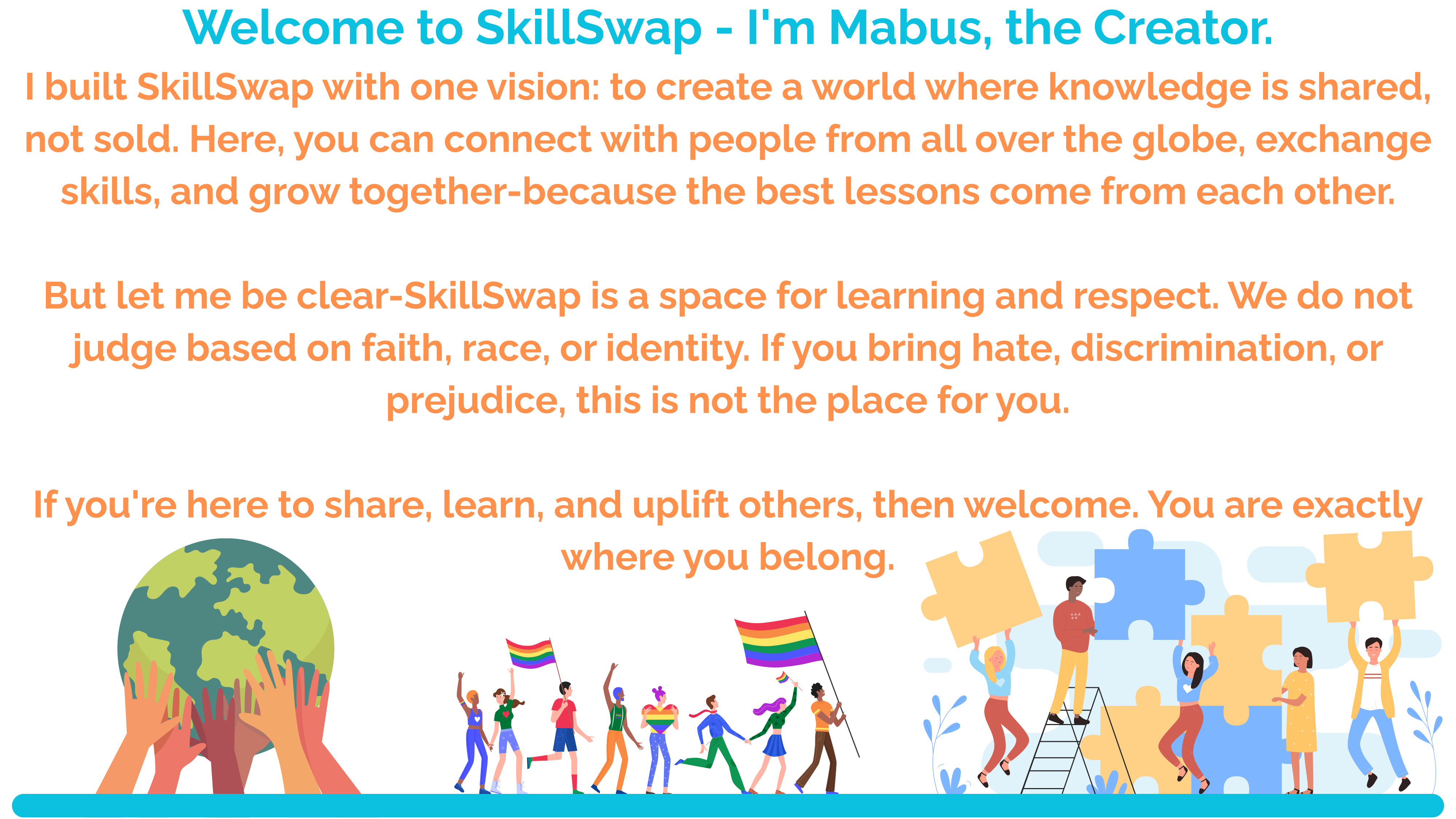 SkillSwap.space - दुनिया भर के लोगों के साथ कनेक्ट और स्वैप कौशल मीडिया 8