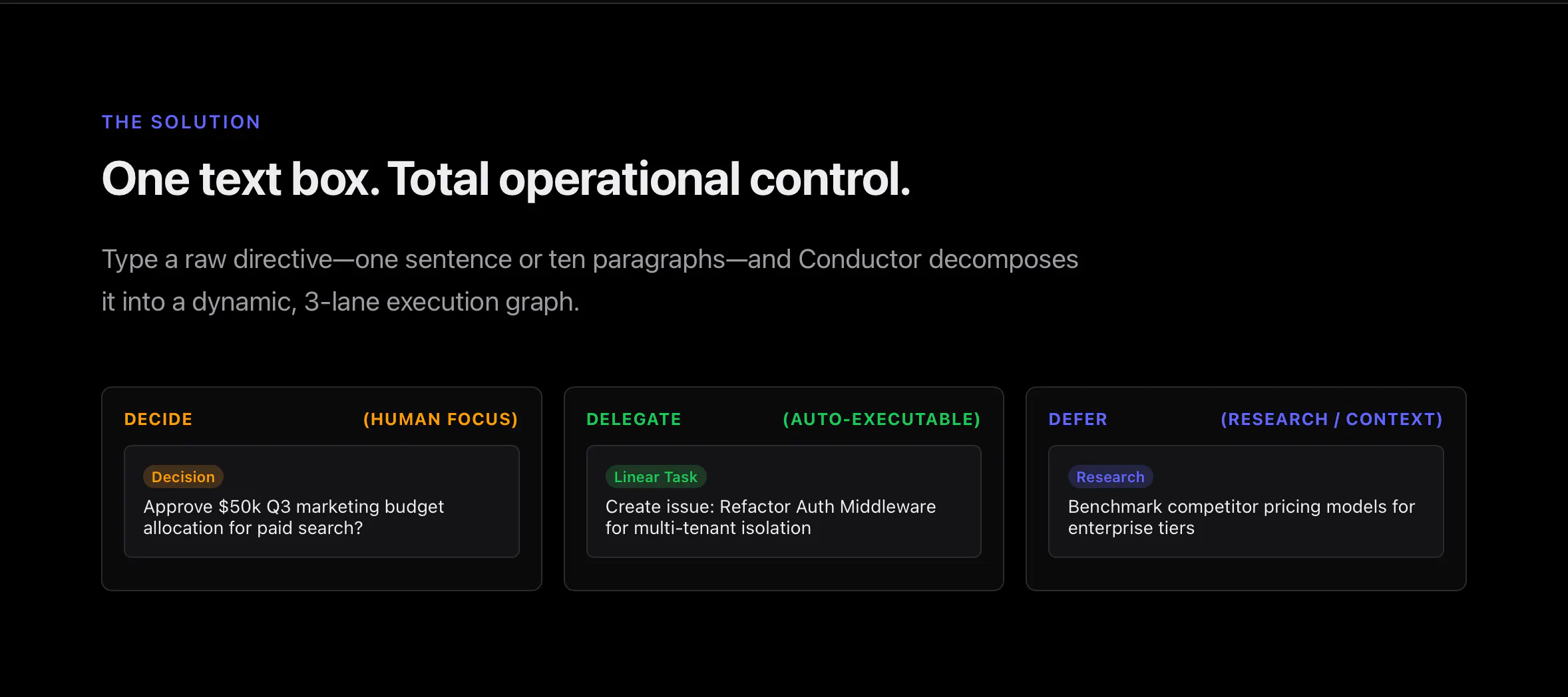 Conductor by Min15x - The Founder OS gallery image