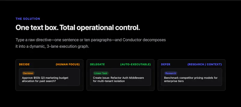 Conductor by Min15x - The Founder OS screenshot 5
