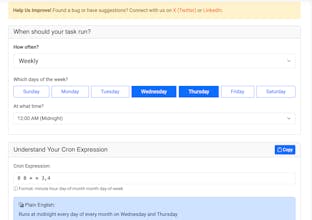 Cron Expression Generator gallery image