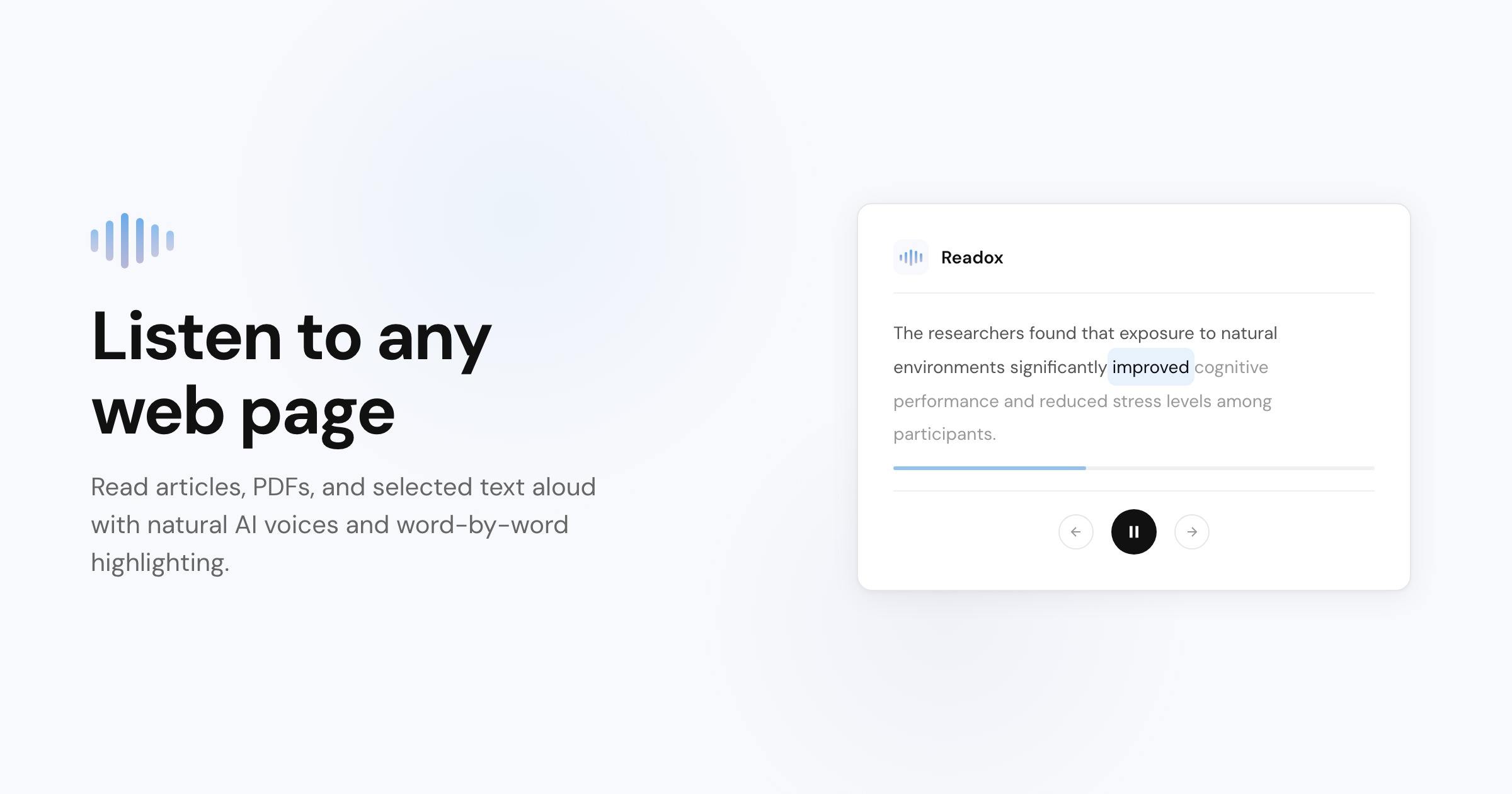 Readox gallery image