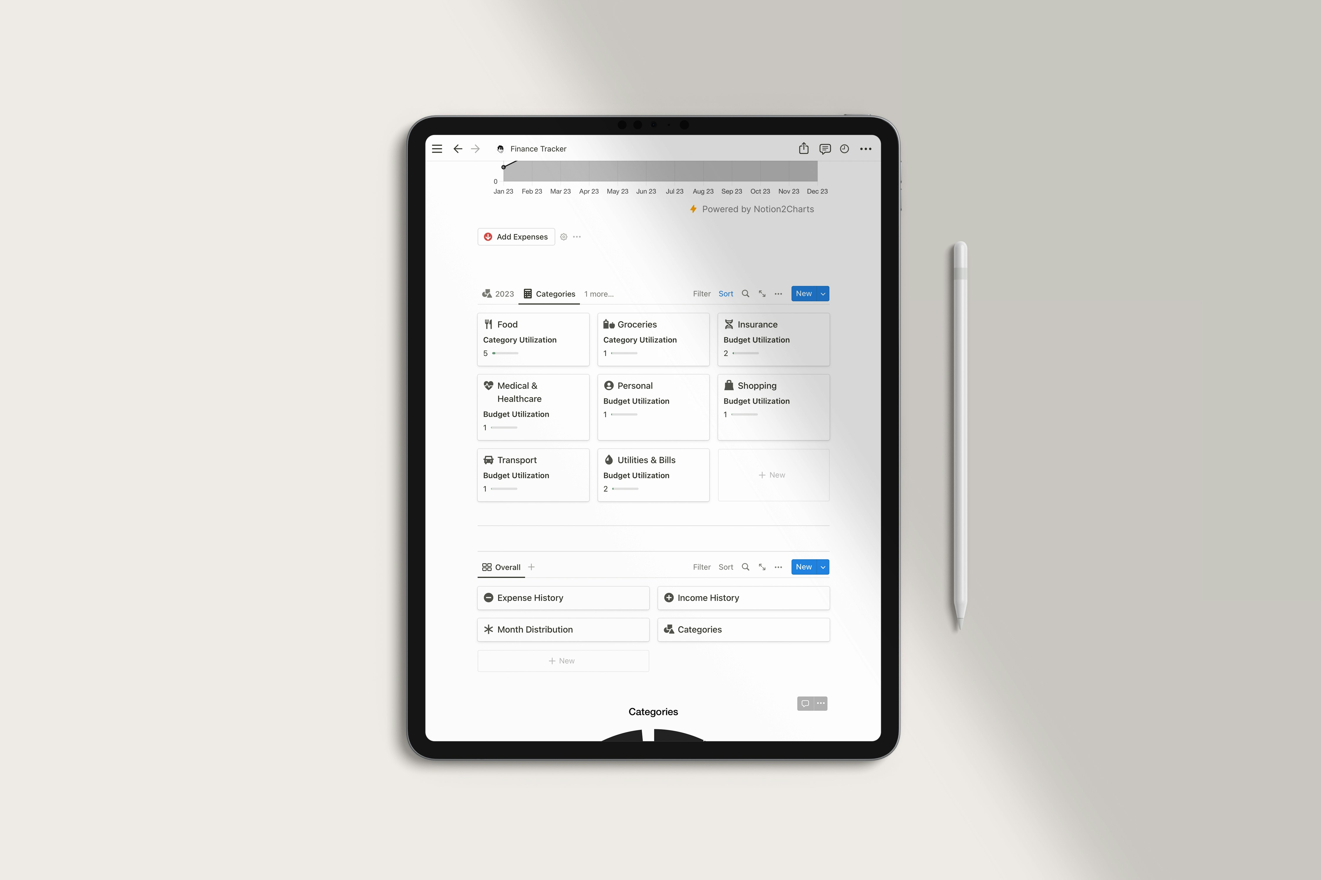 Notion Personal Finance Dashboard media 4