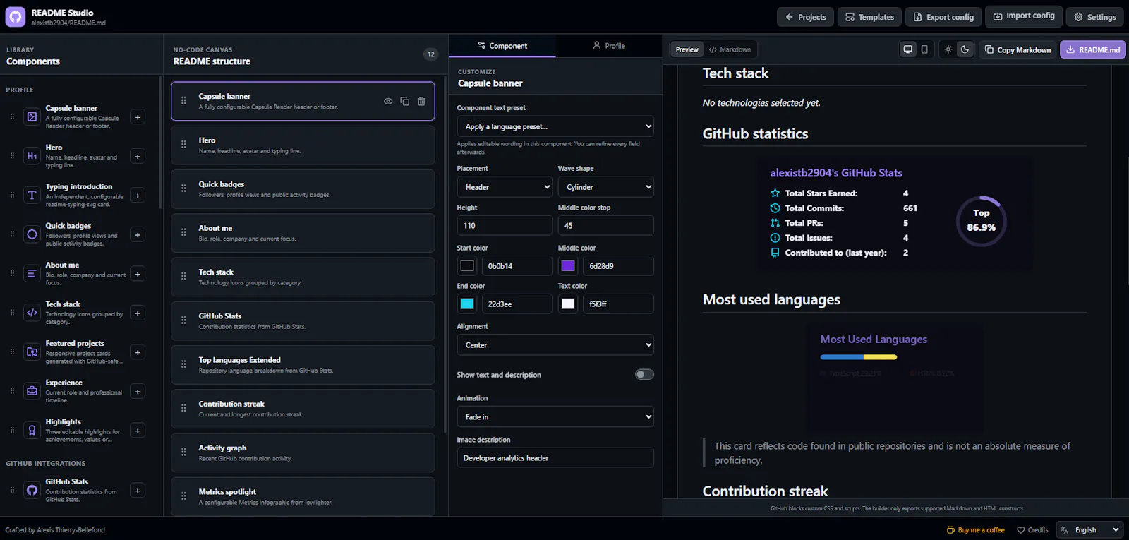 README Studio screenshot 4