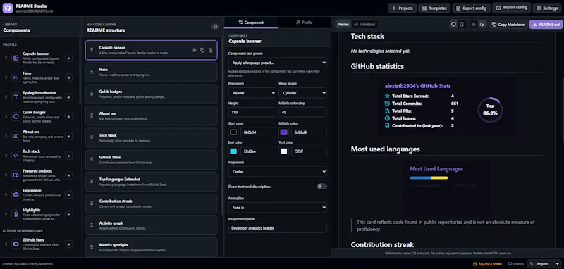 README Studio screenshot 4