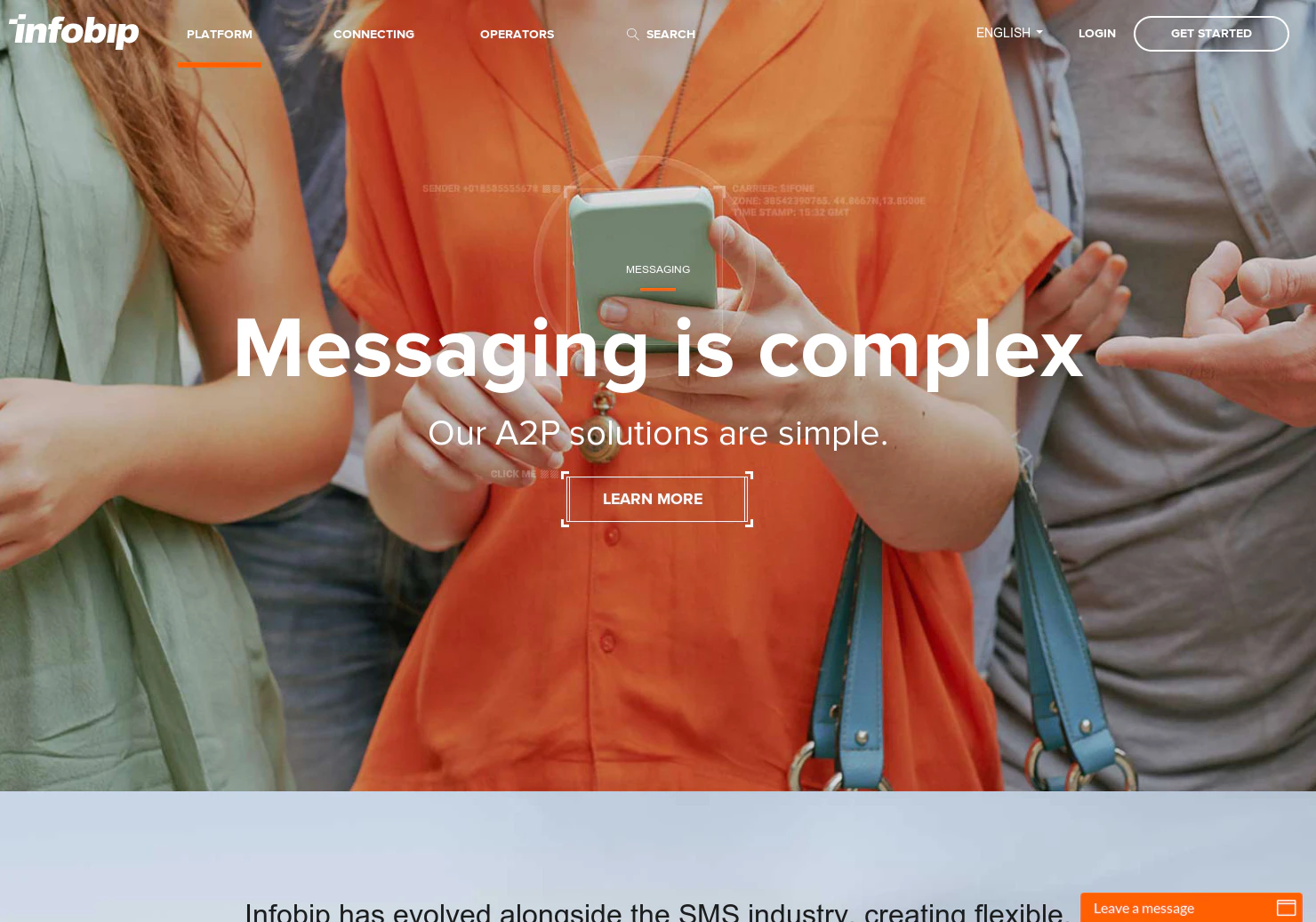 Infobip SMS / Txt2Speech API for 2FA